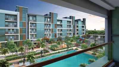 Balcony Image of 1525 Sq.ft 3.5 BHK Builder Floor for sale in Signature Global City 79B, Sector 79 Gurgaon for Rs. 16000000