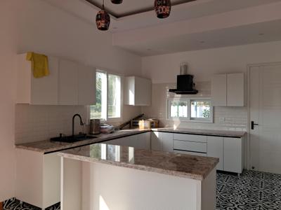 Kitchen Image of 1500 Sq.ft 3 BHK Villa for sale in Dkrrish Green Beauty Farms, Kidawali Noida for Rs. 8500000
