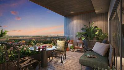 Balcony Image of 5000 Sq.ft 4 BHK Apartment / Flat for sale in Shangrila Abbham, Kismatpur Hyderabad for Rs. 35500000