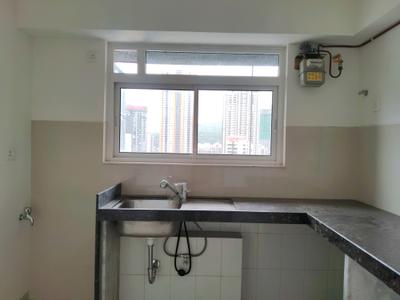 Kitchen Image of 900 Sq.ft 2 BHK Apartment / Flat for rent in Sheth Zuri, Thane West Thane for Rs. 45000