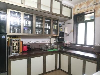 Kitchen Image of 700 Sq.ft 2 BHK Apartment / Flat for sale in HS Ozone, Ghatkopar East Mumbai for Rs. 16000000