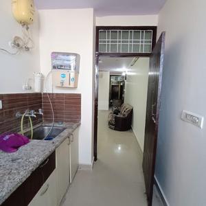 Kitchen Image of 1000 Sq.ft 2 BHK Builder Floor for sale in Pratap Nagar Jaipur for Rs. 3500000