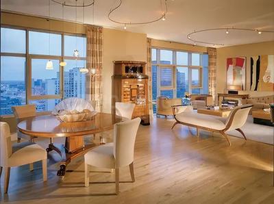 Living Room Image of 2790 Sq.ft 4 BHK Apartment / Flat for sale in H Rishabraj Trident, Andheri West Mumbai for Rs. 98500000