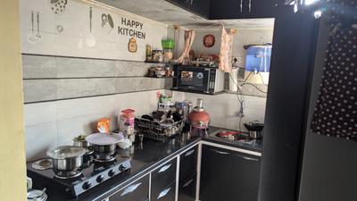 Kitchen Image of 738 Sq.ft 1 BHK Apartment / Flat for sale in Divyajivan Smart Homes, Nikol Ahmedabad for Rs. 2799000