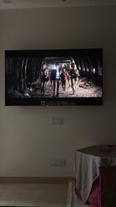 Living Room Image of 1800 Sq.ft 3 BHK Builder Floor for rent in Lajpat Nagar New Delhi for Rs. 70000