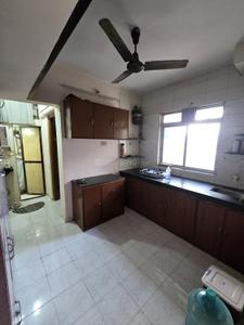 Kitchen Image of 480 Sq.ft 1 BHK Apartment / Flat for rent in Green Vatika CHS, Kandivali East Mumbai for Rs. 37000