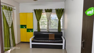 Living Room Image of 520 Sq.ft 1 BHK Apartment / Flat for rent in Ravet Pune for Rs. 19000