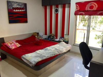 Bedroom Image of 1500 Sq.ft 3.5 BHK Apartment / Flat for sale in Kumar Kruti, Kalyani Nagar Pune for Rs. 25500000