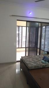 Bedroom Image of 1200 Sq.ft 2 BHK Apartment / Flat for rent in Asian Dream Heights, Kharghar Navi Mumbai for Rs. 45000