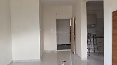 Living Room Image of 680 Sq.ft 1 BHK Apartment / Flat for rent in Kaggadasapura Bengaluru for Rs. 30000