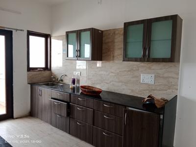 Kitchen Image of 1600 Sq.ft 3 BHK Apartment / Flat for sale in Evergreen Anantara Block 5 Building A B C, Tilhari Jabalpur for Rs. 10500000