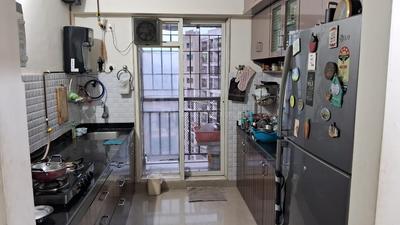 Kitchen Image of 850 Sq.ft 2 BHK Apartment / Flat for sale in Rosa Gardenia, Kasarvadavali Thane for Rs. 9000000