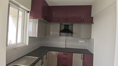 Kitchen Image of 1500 Sq.ft 3 BHK Apartment / Flat for rent in Mana Capitol Apartment, Carmelaram Bengaluru for Rs. 64000