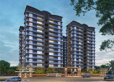 Image of 2160 Sq.ft 3 BHK Apartment / Flat for sale in Vesu, Surat for Rs. 12500000