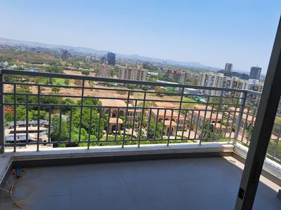 Balcony Image of 1650 Sq.ft 3 BHK Apartment / Flat for sale in Bramhacorp F Residences, Wadgaon Sheri Pune for Rs. 19100000