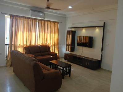 Hall Image of 1536 Sq.ft 3 BHK Apartment / Flat for rent in Casagrand Royale, Sholinganallur Chennai for Rs. 57000
