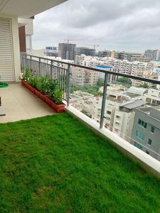 Balcony Image of 3705 Sq.ft 4 BHK Apartment / Flat for sale in Vamsiram Jyothi Cosmos, Kondapur Hyderabad for Rs. 55500000