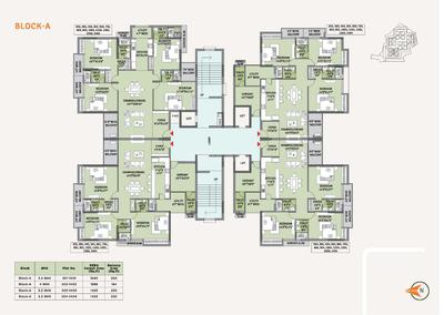 Image of 1880 Sq.ft 3 BHK Apartment / Flat for sale in Khandagiri, Bhubaneswar for Rs. 16800000