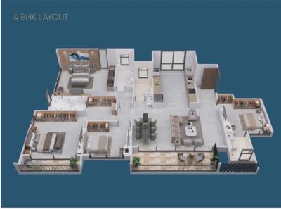 Image of 1650 Sq.ft 3 BHK Apartment / Flat for sale in Yashada EVO, Punawale, Pune for Rs. 13000000