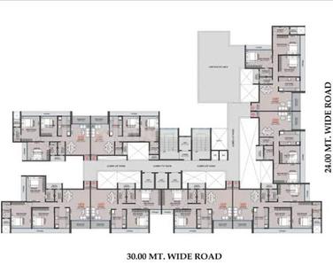 Image of 1310 Sq.ft 2 BHK Apartment / Flat for sale in Crystal Corner, Kharghar, Navi Mumbai for Rs. 15800000