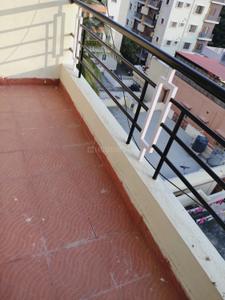 Balcony Image of 1280 Sq.ft 2 BHK Builder Floor for rent in Murugeshpalya Bengaluru for Rs. 37000