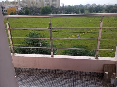 Balcony Image of 600 Sq.ft 1 BHK Builder Floor for rent in Scheme No 54 Indore for Rs. 11500