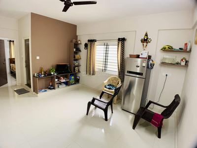 Hall Image of 655 Sq.ft 1 BHK Apartment / Flat for rent in Doddanekundi Bengaluru for Rs. 24500