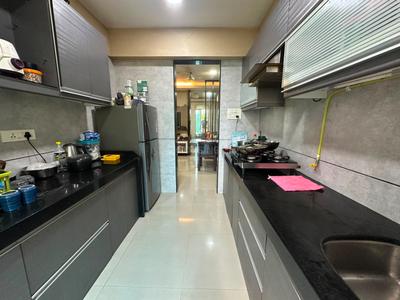 Kitchen Image of 1137 Sq.ft 2 BHK Apartment / Flat for rent in Sky Integreat Radhekrishna, Kalamboli Navi Mumbai for Rs. 45000