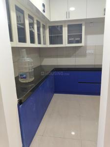 Kitchen Image of 1450 Sq.ft 3 BHK Apartment / Flat for rent in TVS Emerald Peninsula, Manapakkam Chennai for Rs. 50000