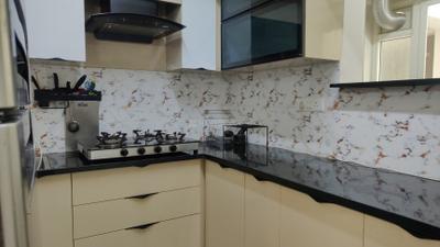 Kitchen Image of 1100 Sq.ft 3 BHK Apartment / Flat for rent in Amrutha Heights, Whitefield Bengaluru for Rs. 66000