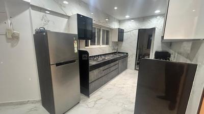 Kitchen Image of 1100 Sq.ft 3 BHK Apartment / Flat for rent in Kumar Kruti, Kalyani Nagar Pune for Rs. 80000