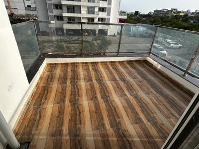 Balcony Image of 1400 Sq.ft 3 BHK Apartment / Flat for rent in Jayanti Nagari VII Wing E F, Besa Nagpur for Rs. 35000