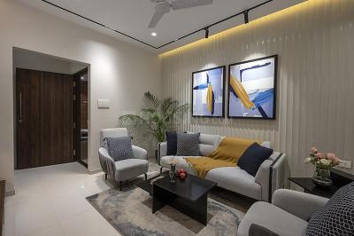 Hall Image of 1000 Sq.ft 2 BHK Apartment / Flat for sale in Sahyadri Shuban Enclave, Ravet Pune for Rs. 7800000
