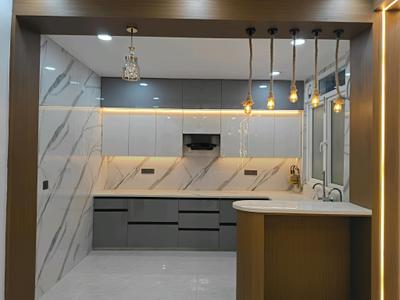 Kitchen Image of 1700 Sq.ft 4 BHK Builder Floor for sale in Indirapuram Ghaziabad for Rs. 17500000