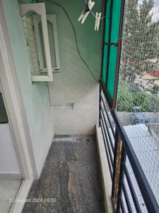 Balcony Image of 1000 Sq.ft 2 BHK Apartment / Flat for rent in Koti Hosahalli Bengaluru for Rs. 28000