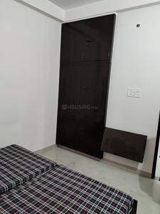 Bedroom Image of 1100 Sq.ft 1 BHK Apartment / Flat for rent in Malviya Nagar Jaipur for Rs. 26000