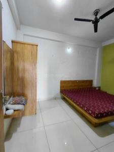 Bedroom Image of 300 Sq.ft 1 RK Builder Floor for rent in Mahalakshmi Nagar Indore for Rs. 12499
