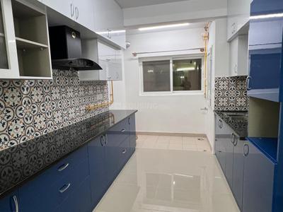 Kitchen Image of 1739 Sq.ft 3 BHK Apartment / Flat for rent in Mantri Webcity, Narayanapura Bengaluru for Rs. 48000
