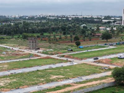 Image of 1200 Sq.ft Residential Plot / Land for sale in Kannamangala - Whitefield Hoskote Road, Bengaluru for Rs. 8040000