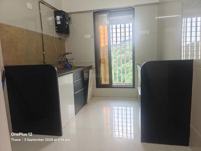Kitchen Image of 900 Sq.ft 2 BHK Apartment / Flat for rent in Unique Greens, Thane West Thane for Rs. 27000