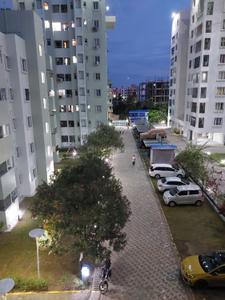 Image of 400 Sq.ft 1 BHK Apartment / Flat for rent in Bengal Sampoorna Dwitiya, New Town, Kolkata for Rs. 10000