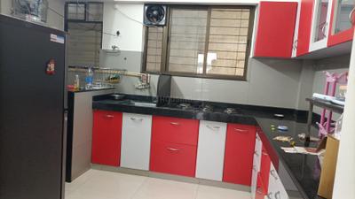 Kitchen Image of 1588 Sq.ft 3 BHK Apartment / Flat for rent in Shambhu Twin Nest, Pashan Pune for Rs. 52000