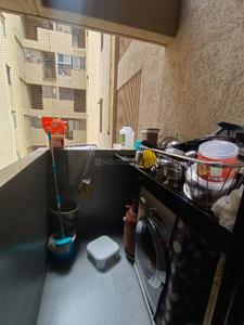 Balcony Image of 1000 Sq.ft 2 BHK Apartment / Flat for rent in Runal Gateway, Ravet Pune for Rs. 35000