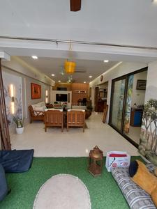 Hall Image of 2200 Sq.ft 3 BHK Apartment / Flat for rent in Samarth Developers Surat Samarth Enclave, Vesu Surat for Rs. 55000