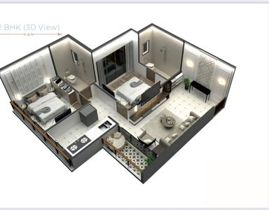 BHK 420 Sqft Flat for sale at Panvel, Property ID 18228236