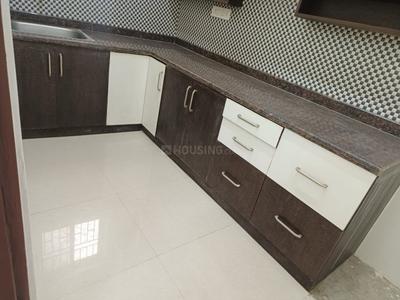 Kitchen Image of 600 Sq.ft 1 BHK Builder Floor for rent in HBR Layout Bengaluru for Rs. 32000