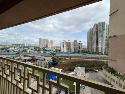 Balcony Image of 1215 Sq.ft 3 BHK Apartment / Flat for sale in Paradise Sai World City, Panvel Navi Mumbai for Rs. 21500000
