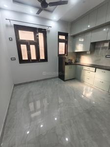 Kitchen Image of 450 Sq.ft 1 BHK Builder Floor for rent in Sector 6 Rohini New Delhi for Rs. 17000