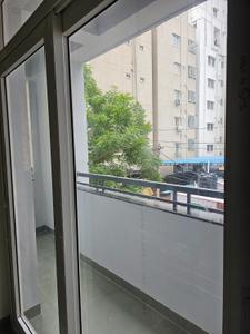 Balcony Image of 600 Sq.ft 1 BHK Apartment / Flat for rent in Madhapur Hyderabad for Rs. 30000