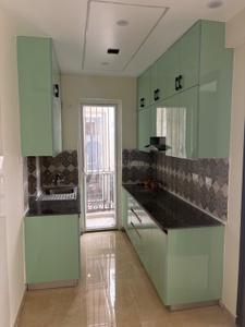 Kitchen Image of 1120 Sq.ft 3 BHK Builder Floor for rent in Signature Global Park 4 And 5, Sector 36 Sohna for Rs. 24000